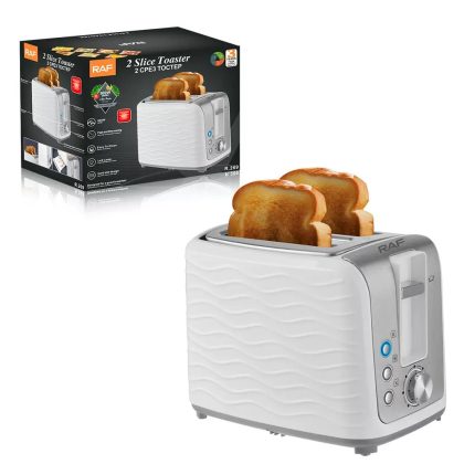 2 Slice Toaster,7 Browning Settings,Extra Wide Slots,Removable Easy-to-Clean Crumb Tray- Toast Bread, Bagel & Waffle, Australian Power Plug