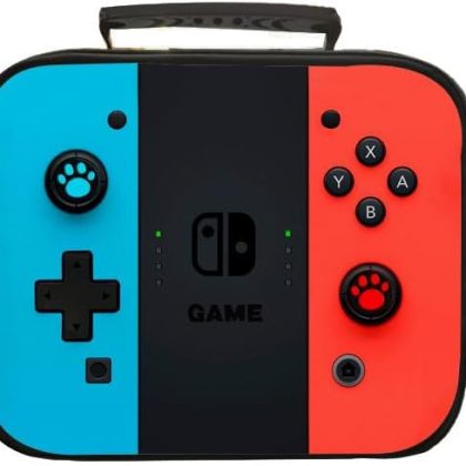 Boys Girls Handheld Insulated Lunch Box, Game Lunch Bag for School Work Office Travel Picnic Hiking Beach, Reusable Portable Lunch Box