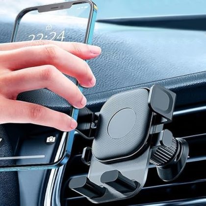Car Phone Holder, Universal Phone Holder [Upgraded Version, Suitable for Bumpy Roads] Car Air Vent Phone Holder, Suitable for 4.7 to 7 Inch Smartphones, Air Vent Phone Car Holder Car Phone Holder