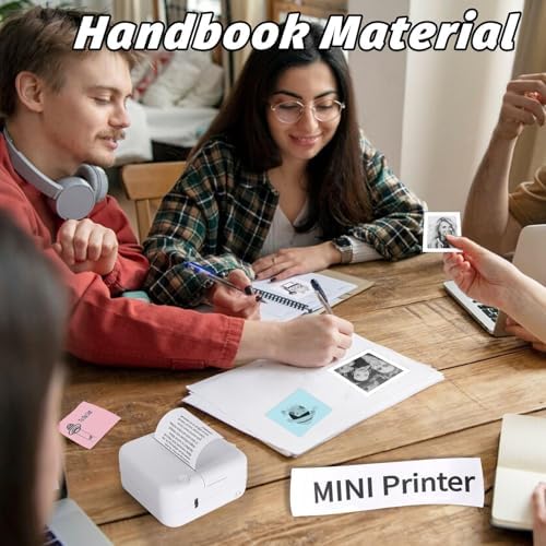 Mini Sticker Printer for iPhone & Android - Blue - Image 5