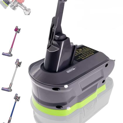 Ryobi 18V Battery Adapter for Dyson V7 & V8 Vacuum Cleaners