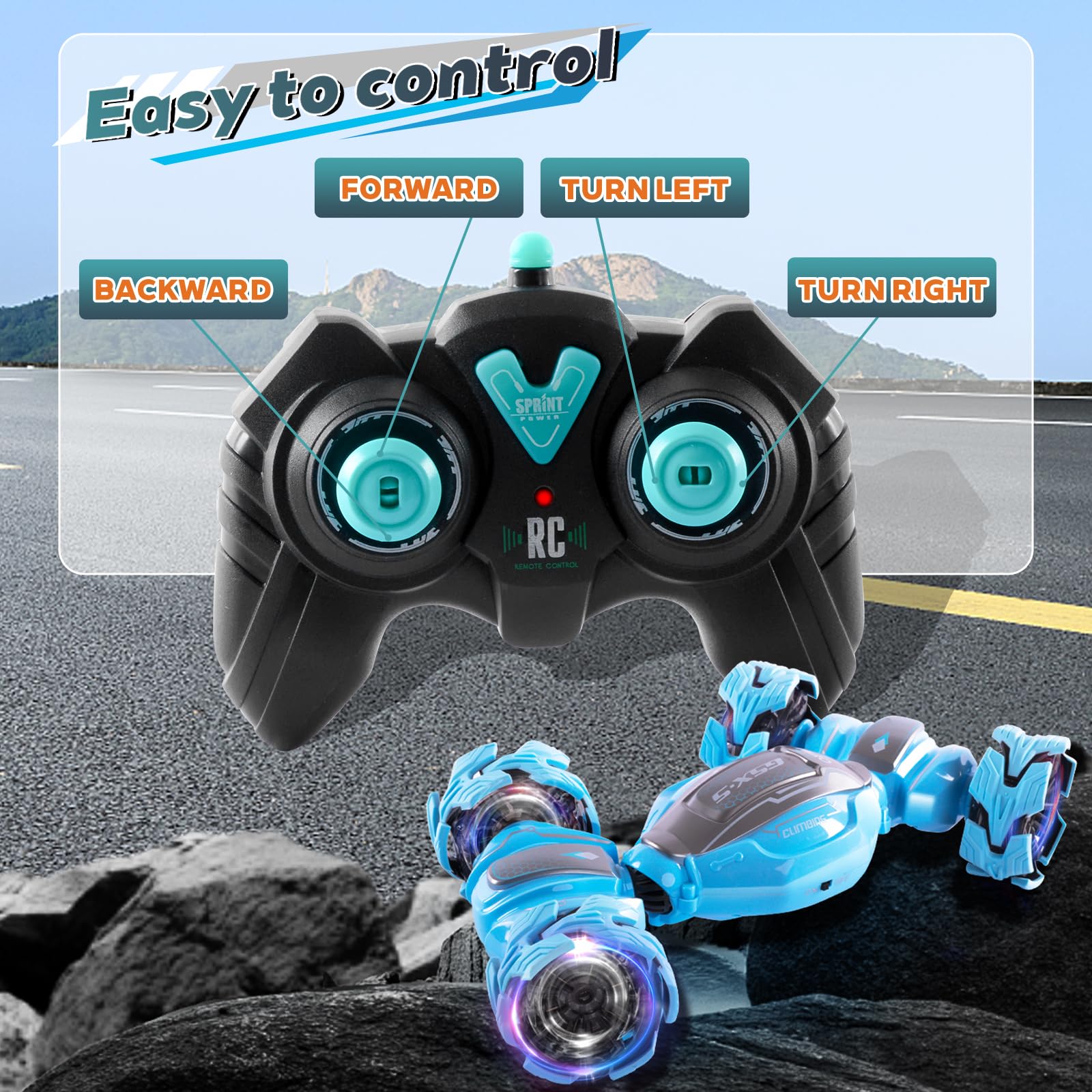RC car components and battery information